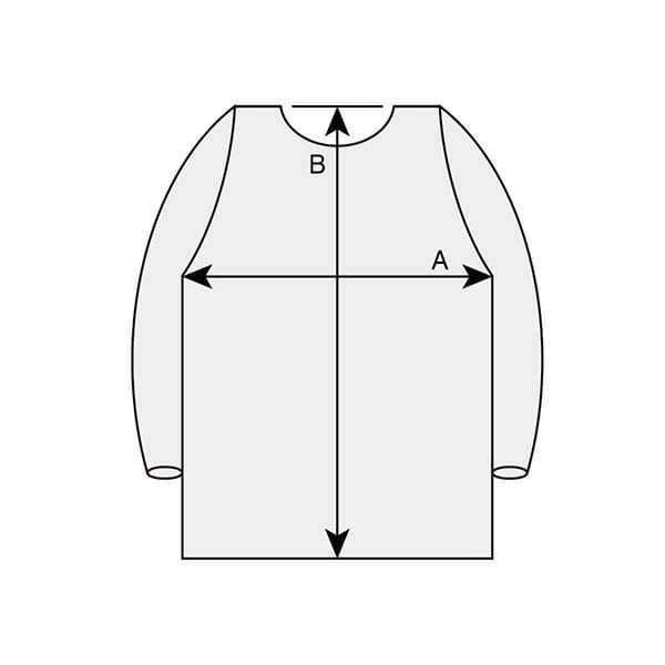 F-190 ESD Protecting Gown, Large [HOZAN] HOZAN TOOL INDUSTRIAL CO., LTD.