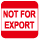 not for export