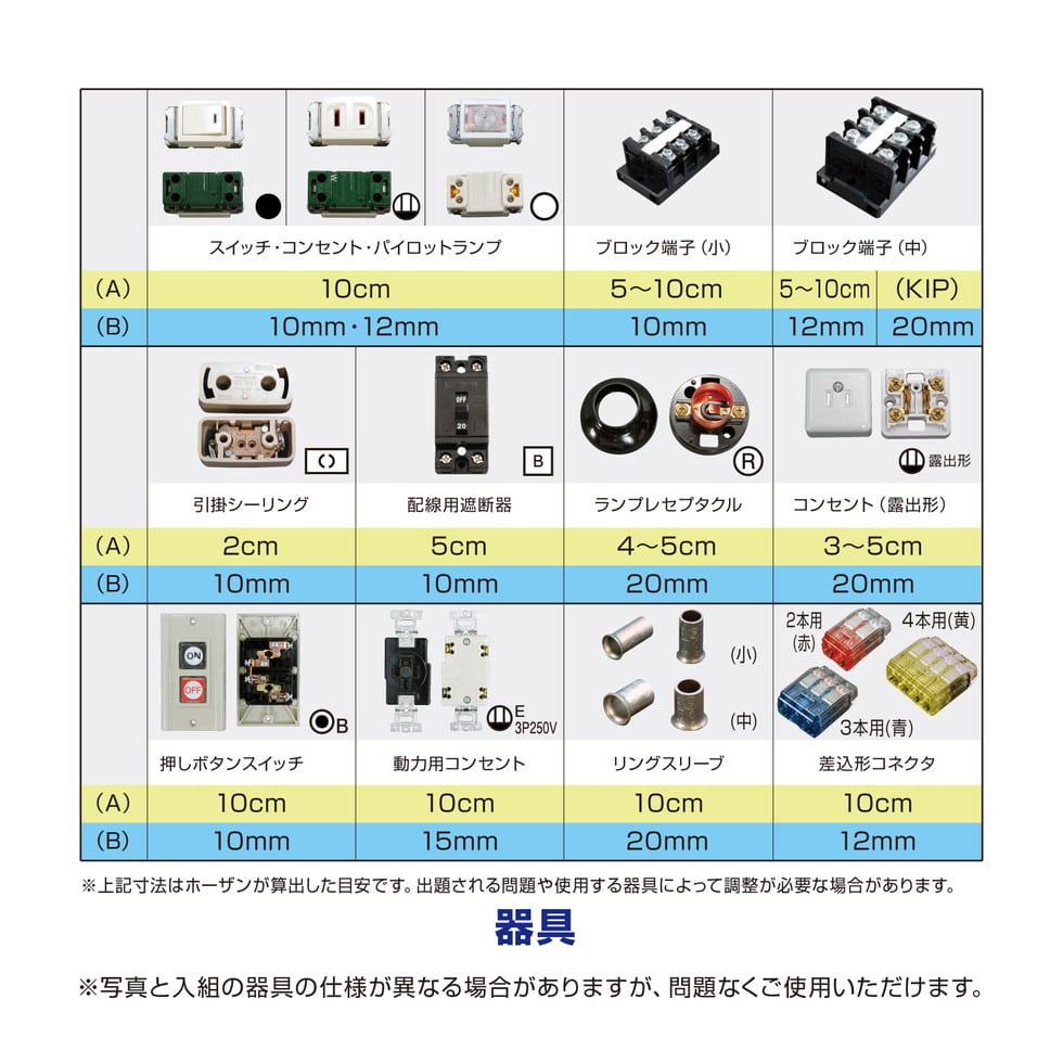 DK-65 第一種電工試験練習用 器具セット【HOZAN】