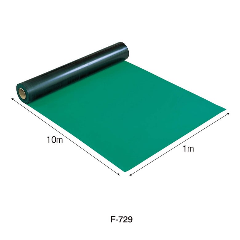 F-729 導電性カラーマット（1×10ｍ）【HOZAN】 ホーザン株式会社