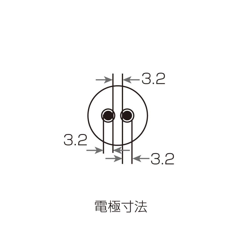 ホーザン(HOZAN) 2点プローブ 非平面材料や小さい製品の点間抵抗測定用の電極 F-108 通販