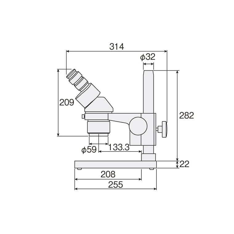 絶対一番安い 家具真〔ホーザン〕実体顕微鏡 L-51