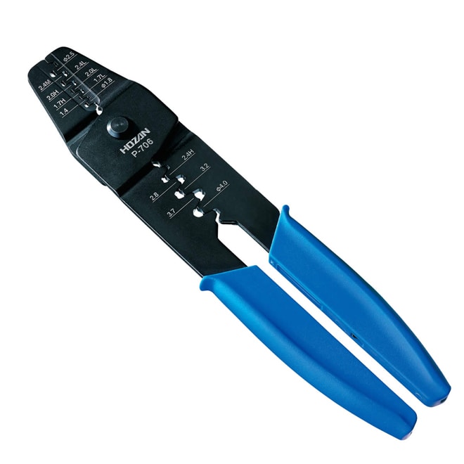 P-706 圧着工具（オープンバレル端子用）【HOZAN】