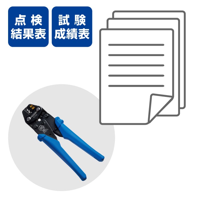 点検料（本体無、点検結果表・成績表・チャート付）