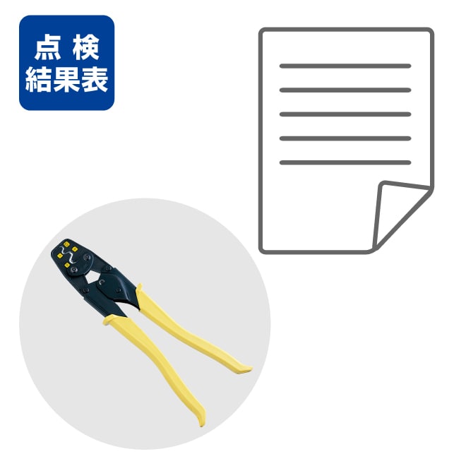 点検料（本体無、点検結果表）