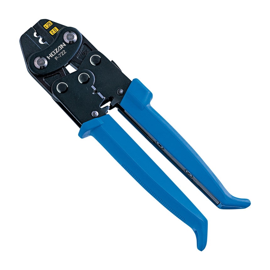 P-722 圧着工具（裸圧着端子/スリーブ用）【HOZAN】 ホーザン
