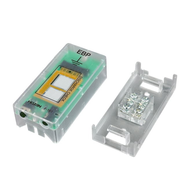 アースターミナル（静電気通過表示機能付）