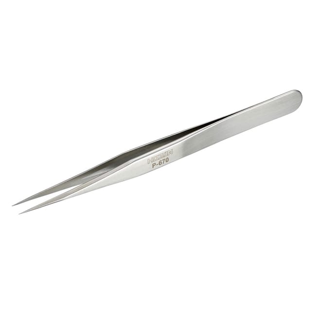 62-4022-78 精密ピンセット (わし口タイプ) 長さ：約115mm TS-15