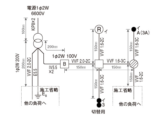 候補問題No.2 単線図