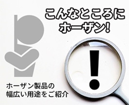 こんなところにホーザン！