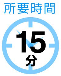 所要時間15分